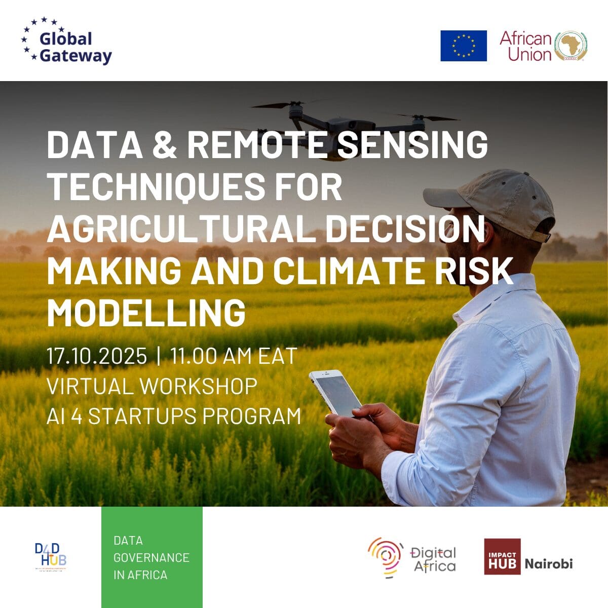 Data & Remote Sensing Techniques for Agricultural Decision Making and Climate Risk Modelling